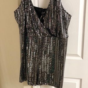 Sequence Plus-size Shorts Romper